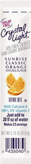 Crystal Light - On the Go, Sunrise Orange, .16 oz Packets, 30/Box - Exact Industrial Supply