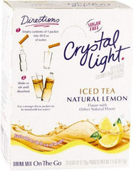 Crystal Light - On the Go, Iced Tea, .16 oz Packets, 30/Box - Exact Industrial Supply