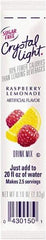 Crystal Light - On the Go, Raspberry Lemonade, .16 oz Packets, 30/Box - Exact Industrial Supply
