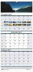 House of Doolittle - 12 Sheet, 9-1/4 x 11-7/8", Wall Calendar - Exact Industrial Supply