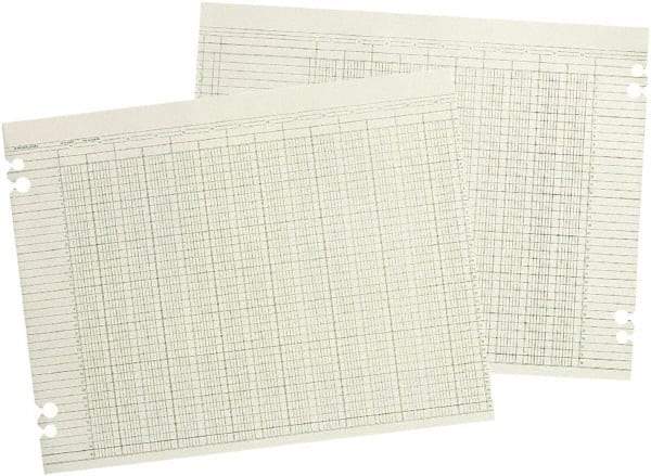 Wilson Jones - 100 Sheet, 9-1/4 x 11-7/8", Accounting Sheets - Green - Exact Industrial Supply