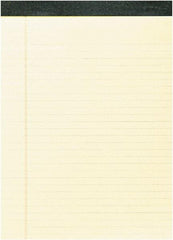 Roaring Spring - 40 Sheet, 5 x 8", Legal (Style) Legal Pad - Canary - Exact Industrial Supply