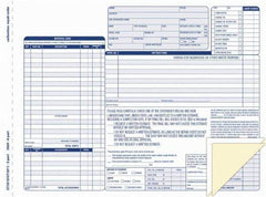 TOPS - 50 Sheet, 8-1/2 x 11-3/4", Order Forms - Blue & White - Exact Industrial Supply