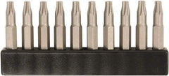 Wiha - 4mm Drive T6 Torx Screwdriver Bit - 28mm OAL - Exact Industrial Supply