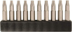 Wiha - Micro Bit (4mm) Drive T5 Torx Screwdriver Bit - 28mm OAL - Exact Industrial Supply