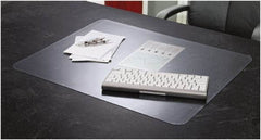 Artistic - 38" x 24" Clear Desk Pad - Use with Desk - Exact Industrial Supply