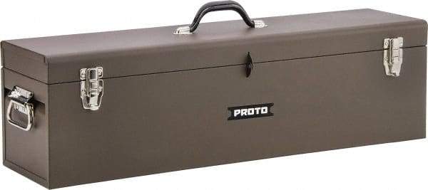 Proto - Tool Box - 26" Wide x 8-1/2" Deep x 9-1/2" High, Steel, Safety Red - Exact Industrial Supply