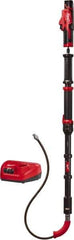 Milwaukee Tool - 12V Lithium-Ion Battery Battery Drain Cleaning Machine - For 2" to 4" Pipe, 6' Cable - Exact Industrial Supply