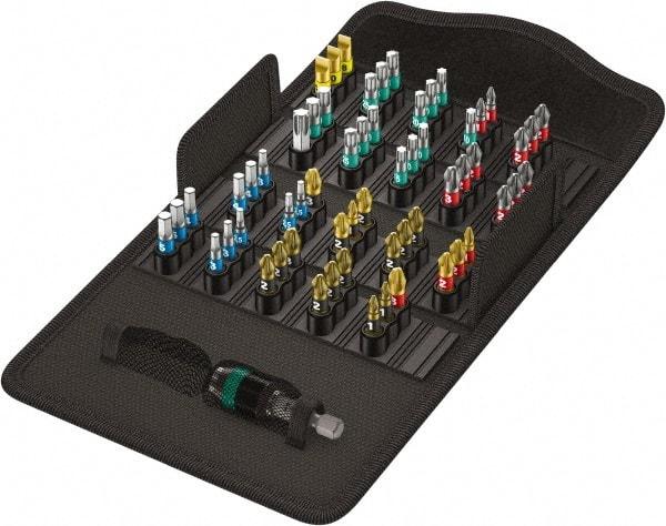 Wera - Posidriv Bit Set - 1/4" Drive - Exact Industrial Supply