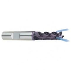 20mm Dia. - 104mm OAL - 4 FL Variable Helix Firex Carbide End Mill - Exact Industrial Supply