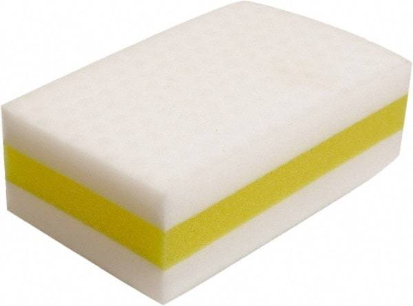 O-Cedar - 4-1/2" Long x 2-3/4" Wide x 1-1/2" Thick Eraser - Heavy-Duty, White - Exact Industrial Supply