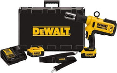 DeWALT - 4 Ton Electric Crimper - Includes DCE200, (2) DCB204, DCE115, Shoulder Strap - Exact Industrial Supply