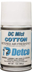 Detco - 7 oz Air Freshener Dispenser Refill - Cotton, Compatible with EQD004 - Exact Industrial Supply