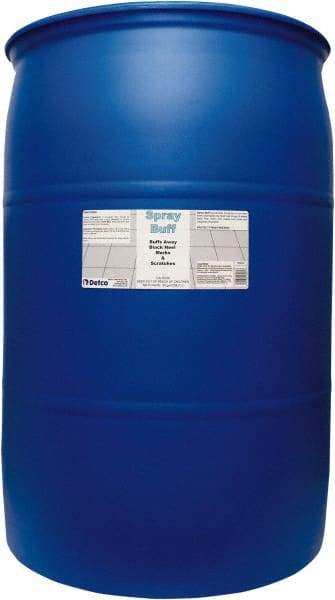 Detco - 55 Gal Drum Spray Buff - Use on Hard Floors - Exact Industrial Supply