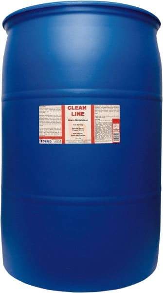 Detco - 55 Gal Liquid Drain Opener - Unscented, Drum - Exact Industrial Supply