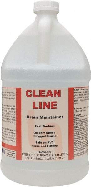 Detco - 1 Gal Liquid Drain Opener - Unscented, Bottle - Exact Industrial Supply