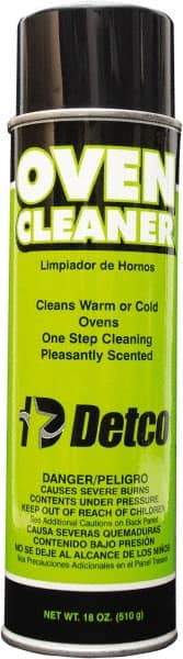 Detco - 18 oz Aerosol Oven Cleaner - Comes in Aerosol - Exact Industrial Supply
