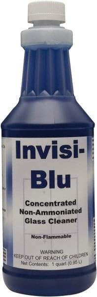 Detco - 32 oz Bottle Unscented Glass Cleaner - Concentrated, Use on Glass - Exact Industrial Supply