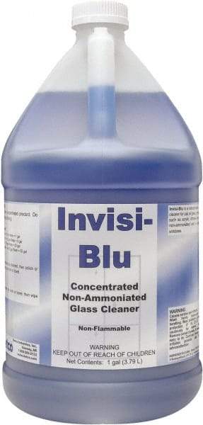 Detco - 1 Gal Bottle Unscented Glass Cleaner - Concentrated, Use on Glass - Exact Industrial Supply