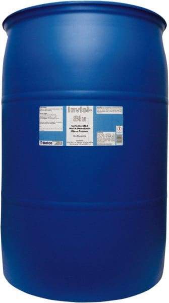 Detco - 55 Gal Drum Unscented Glass Cleaner - Concentrated, Use on Glass - Exact Industrial Supply
