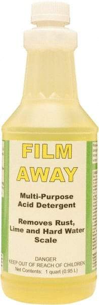 Detco - 32 oz Bottle Liquid Bathroom Cleaner - Unscented Scent, Bath Fixtures - Exact Industrial Supply