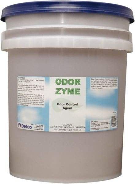 Detco - 5 Gal Pail Deodorizer - Liquid, Cherry Scent, Environmentally Safe - Exact Industrial Supply