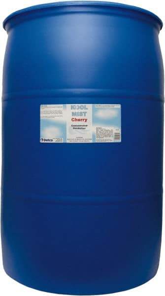 Detco - 55 Gal Drum Deodorizer - Liquid, Cherry Scent, Concentrated, Environmentally Safe - Exact Industrial Supply