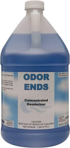 Detco - 1 Gal Bottle Deodorizer - Liquid, Unscented, Concentrated, Environmentally Safe - Exact Industrial Supply