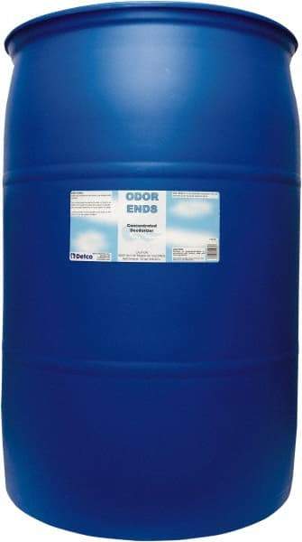 Detco - 55 Gal Drum Deodorizer - Liquid, Unscented, Concentrated, Environmentally Safe - Exact Industrial Supply