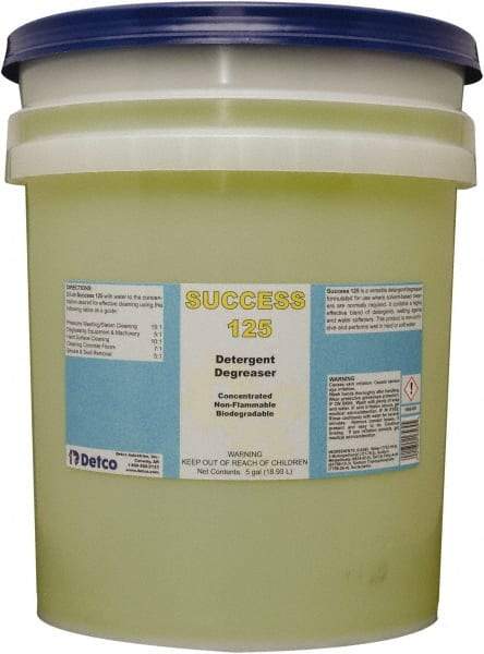Detco - 5 Gal Bucket Cleaner/Degreaser - Liquid, Butyl-Based, Unscented - Exact Industrial Supply