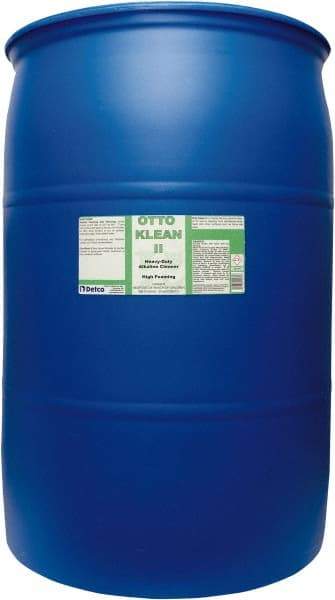 Detco - 55 Gal Drum Cleaner/Degreaser - Liquid, Alkaline, Unscented - Exact Industrial Supply