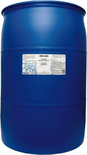 Detco - 55 Gal Drum Cleaner/Degreaser - Liquid, Alkaline, Unscented - Exact Industrial Supply