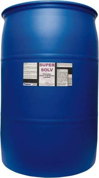 Detco - 55 Gal Drum Cleaner/Degreaser - Liquid, Butyl-Based, Unscented - Exact Industrial Supply