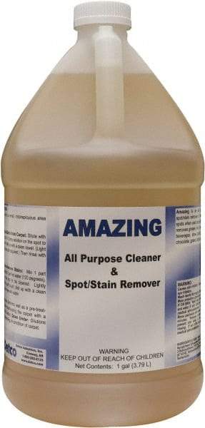 Detco - 1 Gal Bottle Spot/Stain Cleaner - Liquid, Butyl-Based, Unscented - Exact Industrial Supply