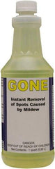 Detco - 32 oz Bottle Mildew Remover - Liquid, Water-Based, Unscented - Exact Industrial Supply