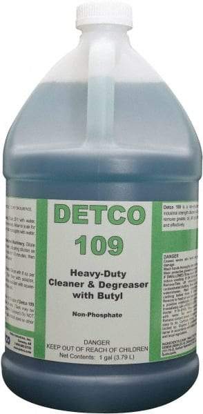 Detco - 1 Gal Bottle Cleaner/Degreaser - Liquid, Butyl-Based, Unscented - Exact Industrial Supply