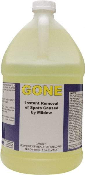 Detco - 1 Gal Bottle Mildew Remover - Liquid, Water-Based, Unscented - Exact Industrial Supply