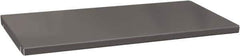 Durham - Gray, Steel, Cabinet Shelf - 59-1/2" Wide x 21-3/8" Deep x 8" High Body - Exact Industrial Supply