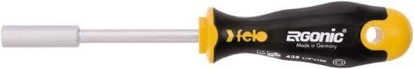 Felo - Bit Screwdriver - Hex Tip, Ergonomic - Exact Industrial Supply
