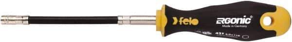 Felo - Bit Screwdriver - Hex Tip, Ergonomic - Exact Industrial Supply