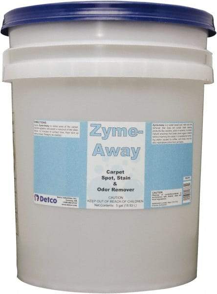 Detco - 5 Gal Pail Spot/Stain Cleaner - Linen Scent - Exact Industrial Supply