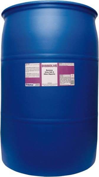 Detco - 55 Gal Drum Carpet & Upholstery Spot Remover - Unscented - Exact Industrial Supply