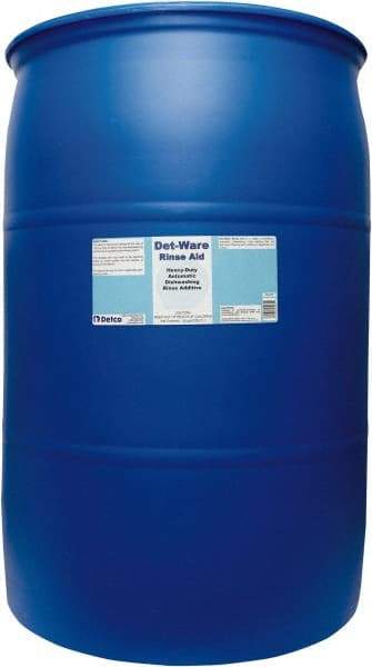 Detco - 55 Gal Drum Automatic Dishwashing Liquid - Unscented - Exact Industrial Supply