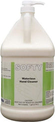 Detco - 1 Gal Bottle Waterless Cream Waterless Hand Cleaner - White, Banana Scent - Exact Industrial Supply