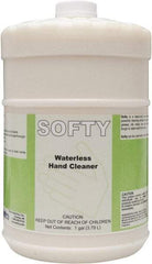 Detco - 1 Gal Bottle Waterless Cream Waterless Hand Cleaner - White, Banana Scent - Exact Industrial Supply