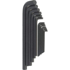 Bondhus - 15 Piece, L-Key Long Arm Hex Key Set - 5/64 to 3/4" Range, Protanium High Torque Steel - Exact Industrial Supply