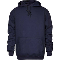 National Safety Apparel - Size XL Navy Flame Resistant/Retardant Sweatshirt - Exact Industrial Supply