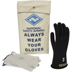 National Safety Apparel - Class 0, Size 11, 11" Long, Rubber Lineman's Glove Kit - Exact Industrial Supply