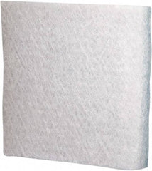 Made in USA - 16" High x 25" Wide x 2" Deep, Fiberglass Air Filter Media Pad - MERV <5, 833 CFM, >20% Capture Efficiency, 300 Max FPM, 180°F Max, Use with Any Unit - Exact Industrial Supply