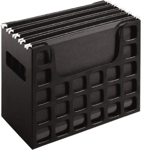 Pendaflex - Black Hanging File Folder Racks-Plastic - Plastic - Exact Industrial Supply